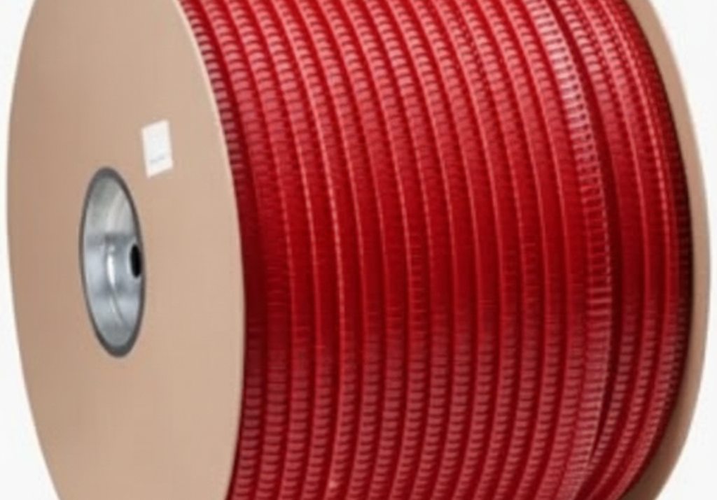 [Pitch 3:1] Double Ring Wire O (Spool) – 1/4″ (6.9mm) – Red