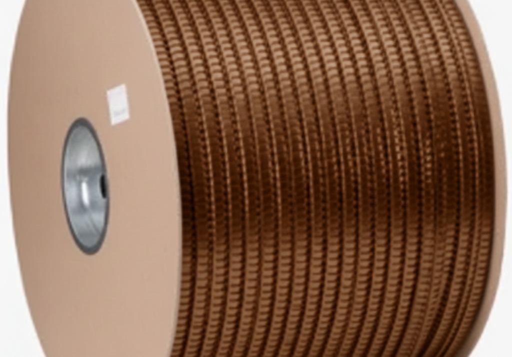 [Pitch 3:1] Double Ring Wire O (Spool) – 1/4″ (6.9mm) – Bronze