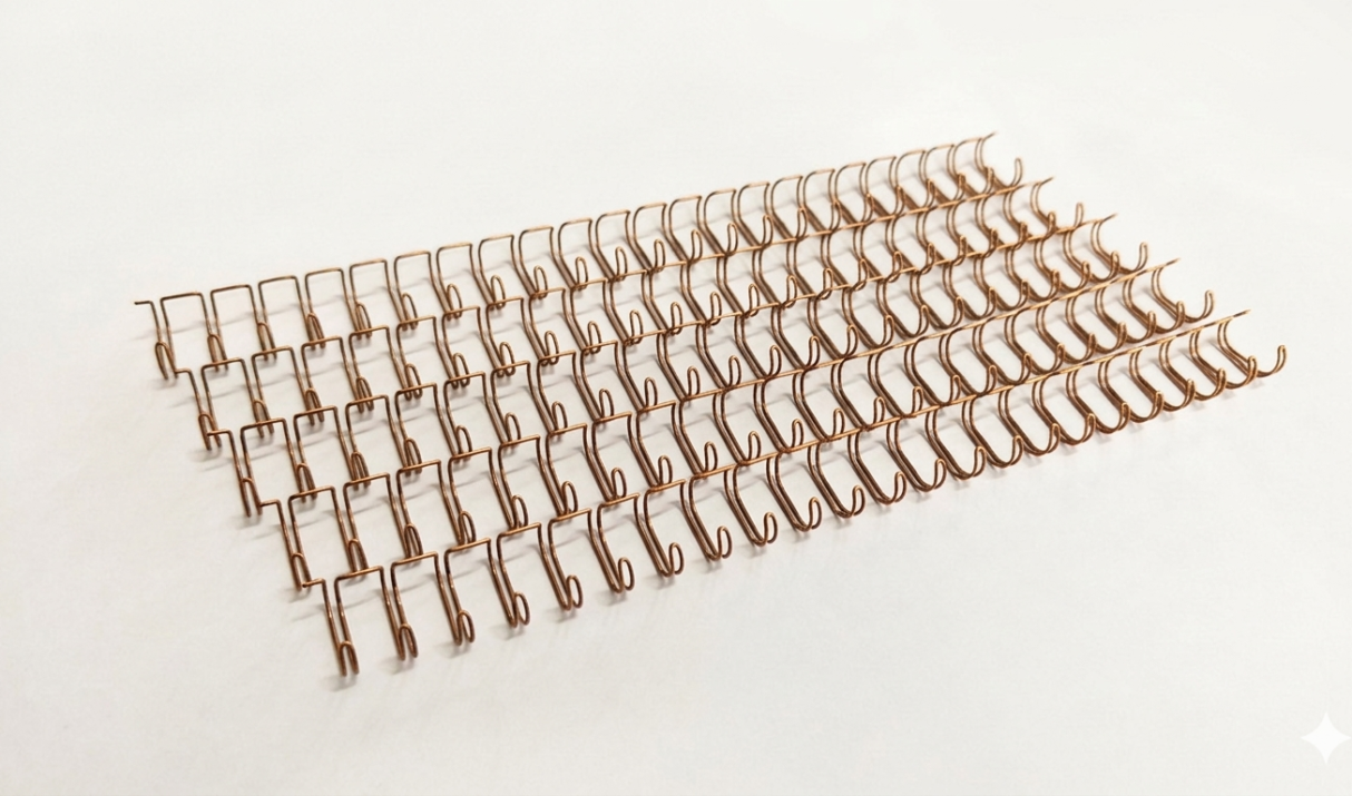[Pitch 2:1] Double Ring Wire O (Pre-Cut) – 5/8″ (16mm) – Bronze
